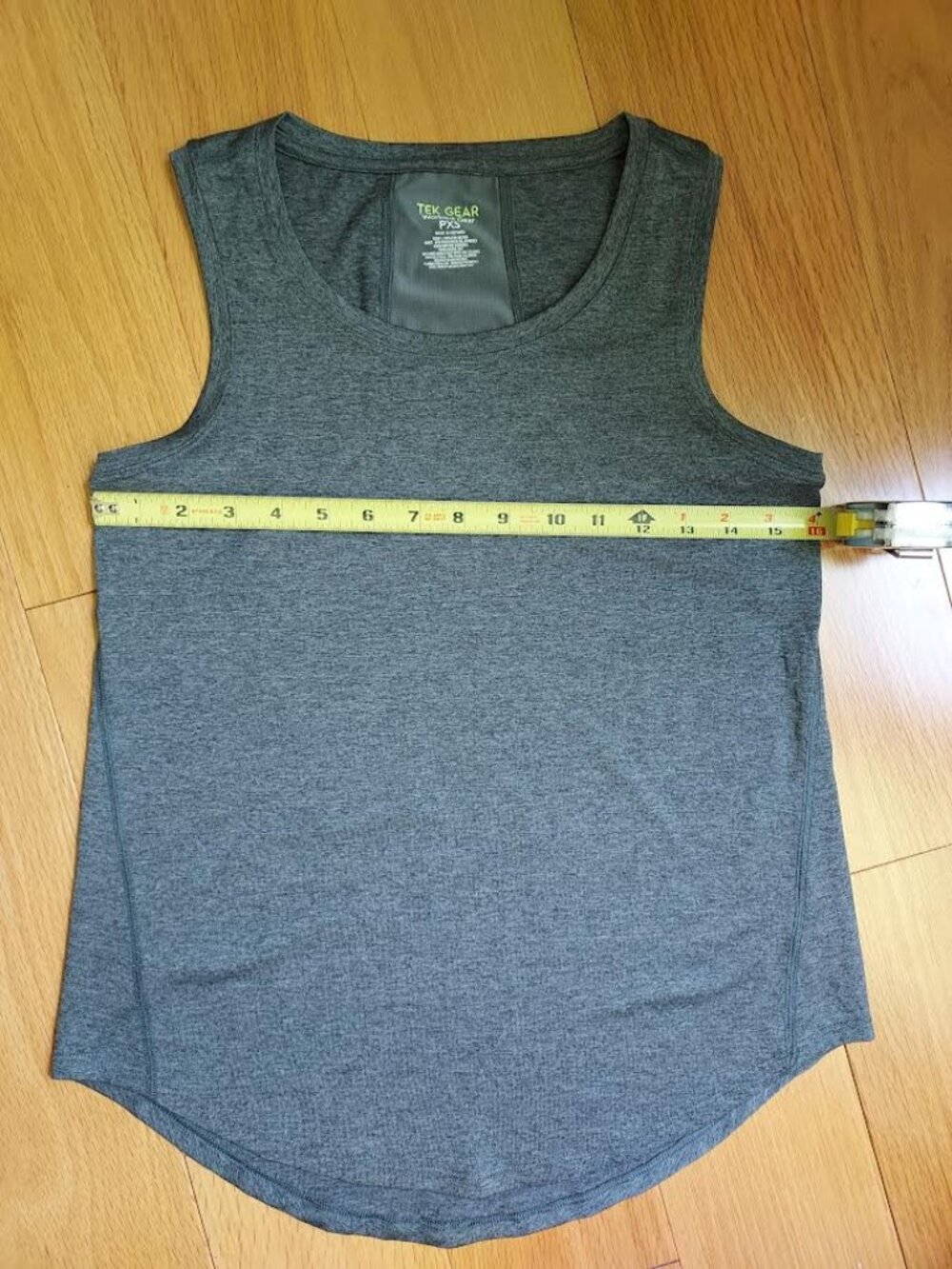 Kohls Womens Tek Gear Workout Gear Tank Top, Size PXS, Gray, Like New
